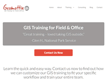 Tablet Screenshot of geomattix.com